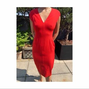 Narciso Rodriguez Red Dress